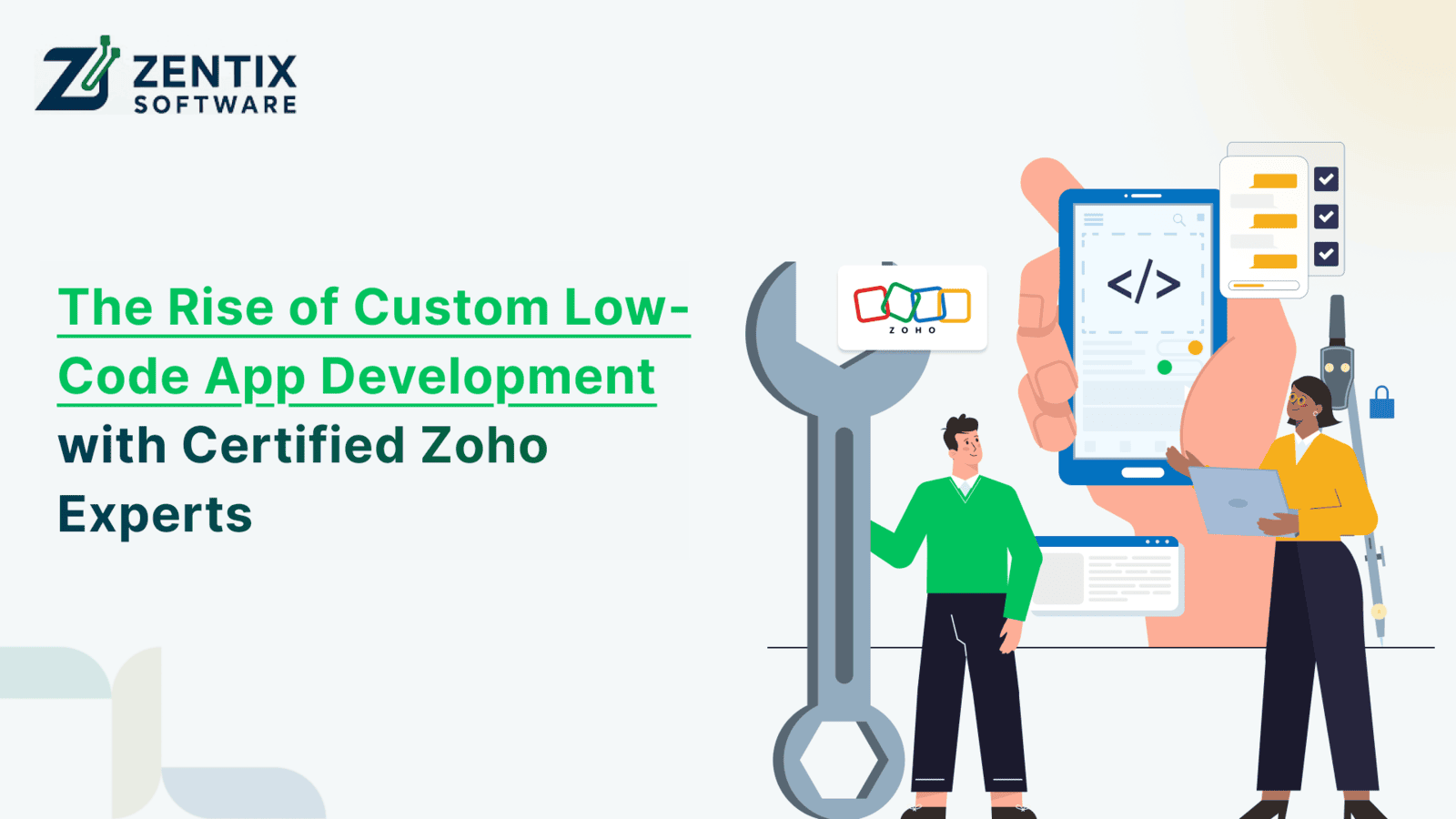 The Rise of Custom Low-Code App Development with Certified Zoho Experts
